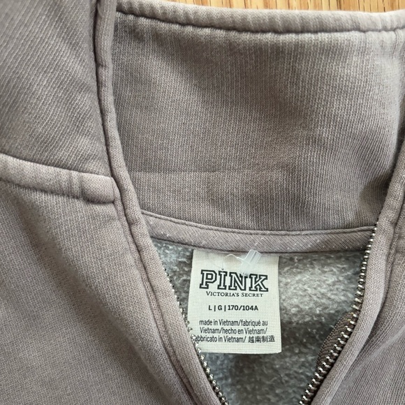 PINK Victoria's Secret Gray Sweatshirt & Joggers Set - Picture 8 of 8